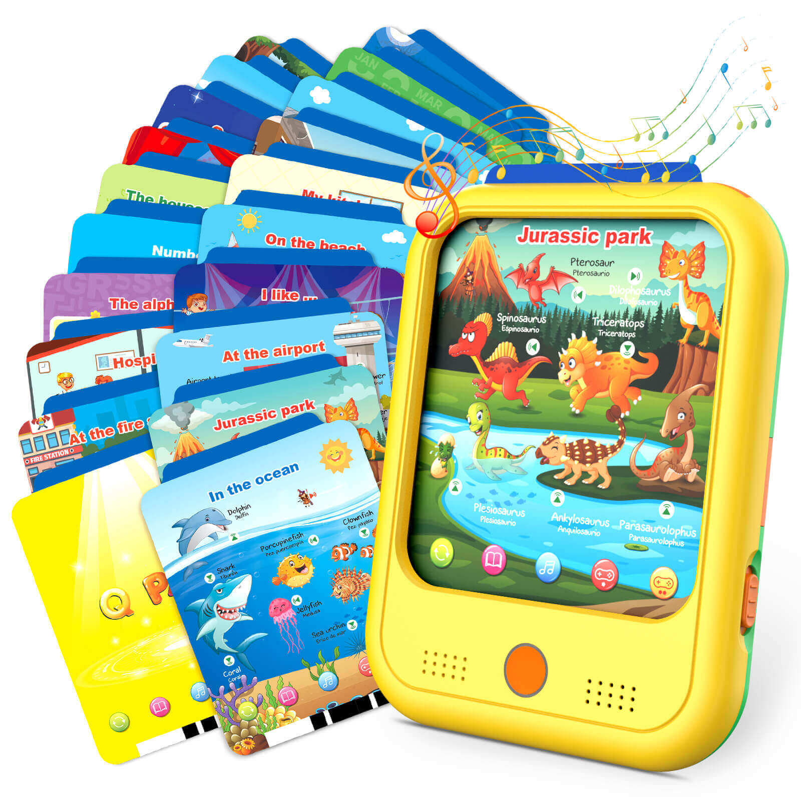 Qiaojoy Kids Learning Tablet Educational Learning Pad 1.0