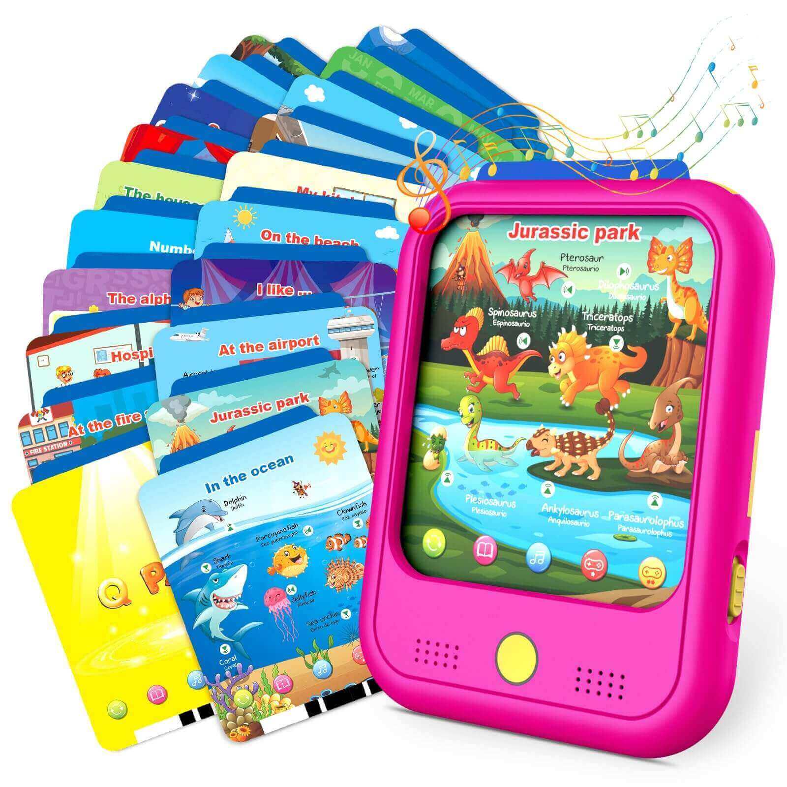 Qiaojoy Kids Learning Tablet Educational Learning Pad